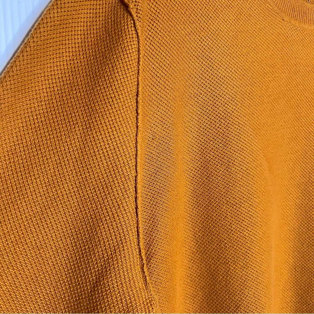 NWT BANANA REPUBLIC Waffle‎ Knit Textured Sweater in Golden Grass. Size XL